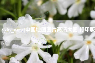 安陆中国地图图片高清大图 打印版