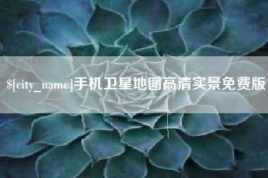 安陆手机卫星地图高清实景免费版