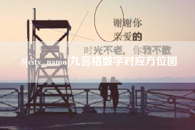 安陆九宫格数字对应方位图