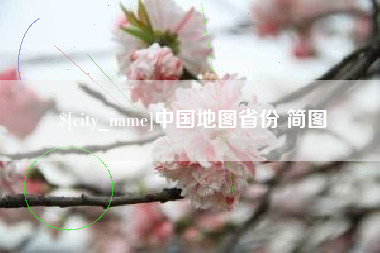 安陆中国地图省份 简图