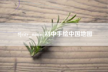 安陆初中手绘中国地图