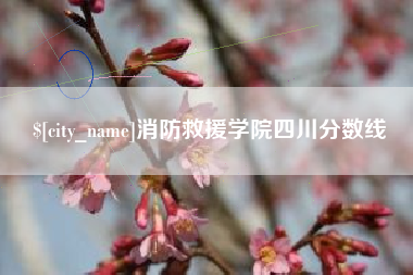 安陆消防救援学院四川分数线