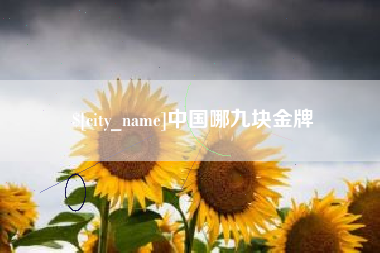 安陆中国哪九块金牌