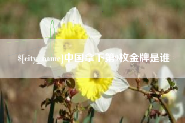 安陆中国拿下第9枚金牌是谁