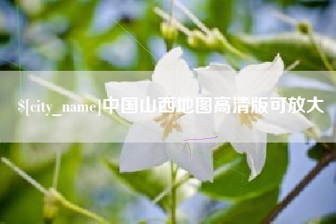 安陆中国山西地图高清版可放大