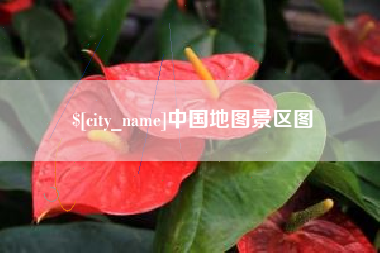 安陆中国地图景区图