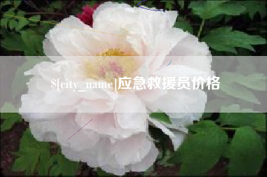 安陆应急救援员价格