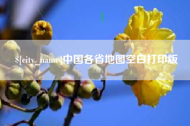 安陆中国各省地图空白打印版