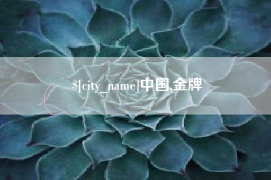 安陆中国,金牌