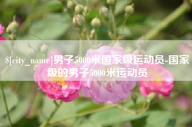 安陆男子5000米国家级运动员-国家级的男子5000米运动员