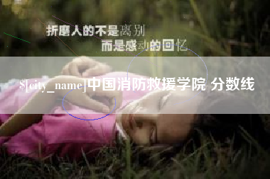 安陆中国消防救援学院 分数线