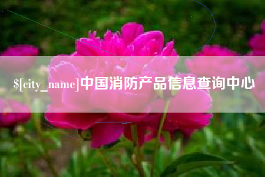 安陆中国消防产品信息查询中心