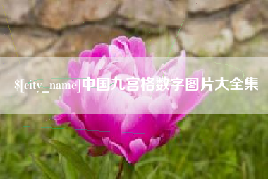 安陆中国九宫格数字图片大全集