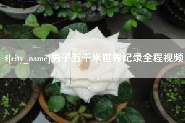 安陆男子五千米世界纪录全程视频