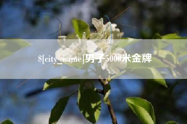 安陆男子5000米金牌