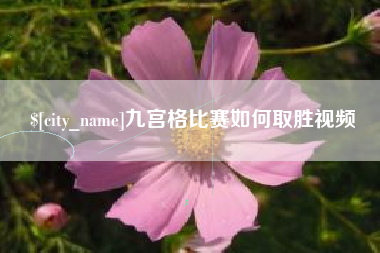安陆九宫格比赛如何取胜视频