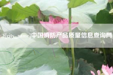 安陆中国消防产品质量信息查询网