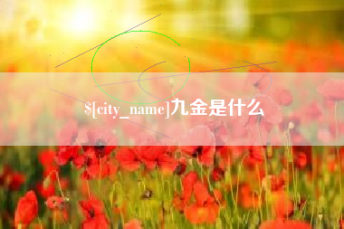 安陆九金是什么