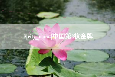 安陆中国第8枚金牌