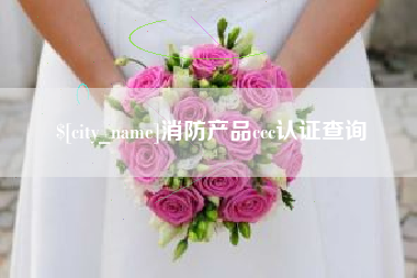 安陆消防产品ccc认证查询