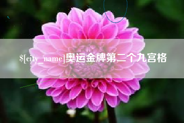 安陆奥运金牌第二个九宫格