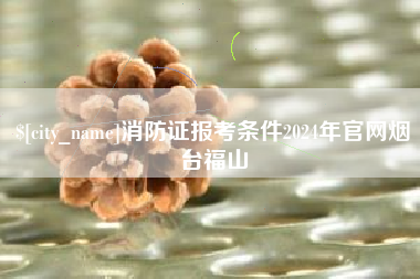 安陆消防证报考条件2024年官网烟台福山